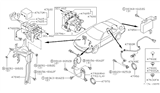 Diagram for Nissan 240SX Brake Fluid Pump - 47600-4P025