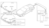 Diagram for 1997 Nissan 240SX Spoiler - 96015-81F00