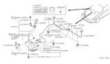 Diagram for Nissan 240SX Washer Reservoir - 28910-70F02