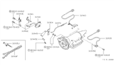 Diagram for 1998 Nissan 240SX Back Up Light Switch - 31918-43X15