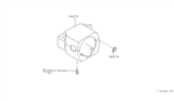 Diagram for 1995 Nissan 240SX Steering Column Cover - 48470-70F00