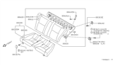 Diagram for 1995 Nissan 240SX Seat Cushion - 88300-65F65