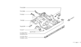 Diagram for 1998 Nissan 240SX Floor Pan - 74312-70F30