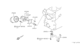 Diagram for 1995 Nissan 240SX Oil Filter - 15050-70F01