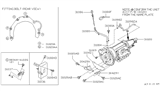 Diagram for 1996 Nissan 240SX Dipstick - 31086-70F10