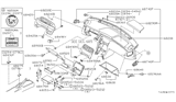 Diagram for Nissan 240SX Ashtray - 68800-65F00