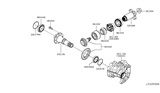 Diagram for 2019 Nissan Altima Pinion Bearing - 38120-6CA0A