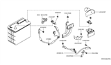 Diagram for 2019 Nissan Altima Battery Cable - 24083-6CA5A