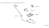 Diagram for Nissan Altima Antenna - 28212-6CA0A