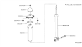 Diagram for Nissan Altima Shock Absorber - E6210-6AM0B