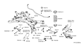 Diagram for 2016 Nissan Pathfinder Coil Spring Insulator - 55036-3JA0A