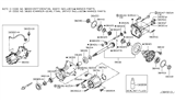 Diagram for 2022 Nissan Altima Differential - 38300-4BF0B