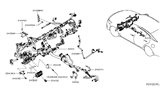 Diagram for 2022 Nissan Altima Fuse Box - 24350-6CA0A