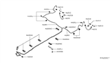 Diagram for 2019 Nissan Altima Brake Line - 46210-6CA5B