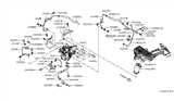 Diagram for Nissan Turbocharger - 14411-5NA1A