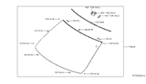 Diagram for Nissan Windshield - 72700-6CA1B