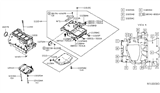 Diagram for 2016 Nissan Altima Oil Pump Gasket - 15066-8H700