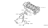 Diagram for 2020 Nissan Altima Exhaust Manifold Gasket - 14036-6CE0A