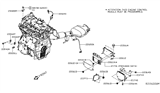 Diagram for 2018 Nissan Titan Knock Sensor - 22060-EZ30A