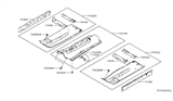 Diagram for 2020 Nissan Altima Rear Crossmember - G4330-6CAMA