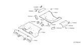 Diagram for 2019 Nissan Altima Floor Pan - 74514-6CA0A