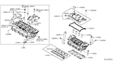 Diagram for 2013 Nissan Frontier Cylinder Head Bolts - 11056-ZB00A