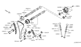 Diagram for Nissan Rogue Sport Timing Chain Tensioner - 13070-5TA2A