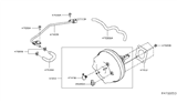 Diagram for 2024 Nissan Altima Brake Line - 47401-6CA0A