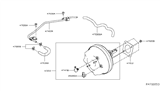 Diagram for 2019 Nissan Altima Brake Line - 47401-6CA0A