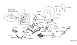 Diagram for Nissan Rogue Seat Switch - 87016-6CA0A