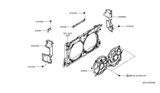 Diagram for Nissan Altima A/C Condenser Fan - 21481-6CB0A