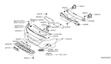 Diagram for Nissan Altima Bumper - 62022-6CA0H