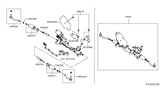 Diagram for 2019 Nissan Altima Tie Rod End - D8640-6CA0A