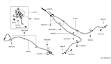 Diagram for 2023 Nissan Altima Parking Brake Cable - 36531-6CA0A