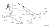 Diagram for 2021 Nissan Altima Parking Brake Cable - 36402-6CA0A