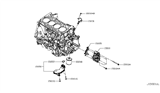 Diagram for 2015 Nissan Altima Oil Pump Gasket - 15053-9HS0A