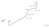 Diagram for 2021 Nissan Altima Fuel Door Release Cable - 78821-6CA0A