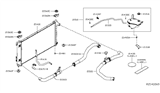 Diagram for Nissan Altima Coolant Reservoir - 21710-6CA0A