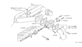 Diagram for 1992 Nissan Maxima Throttle Body - 16118-97E00