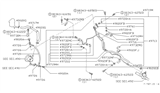 Diagram for 1992 Nissan Maxima Power Steering Hose - 49723-85E00