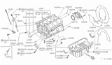 Diagram for Nissan Maxima Dipstick Tube - 11150-97E00