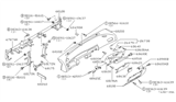 Diagram for 1993 Nissan Maxima Glove Box - 68500-85E00