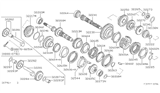 Diagram for Nissan Pulsar NX Synchronizer Ring - 32617-39E00