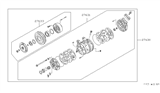 Diagram for Nissan Maxima A/C Clutch - 92660-7E001