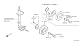 Diagram for 1994 Nissan Maxima Wheel Bearing - 43200-85E11