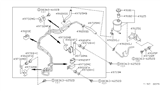 Diagram for 1992 Nissan Maxima Power Steering Hose - 49721-96E10