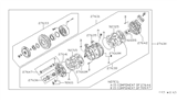 Diagram for 1990 Nissan Maxima A/C Clutch - 92660-85E10