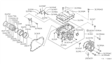 Diagram for 1994 Nissan Altima Transfer Case Cover - 31395-80X01