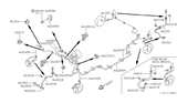 Diagram for 1989 Nissan Maxima Brake Line - 46315-87E01