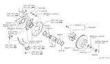 Diagram for 1990 Nissan Maxima Wheel Hub - 40202-85E01